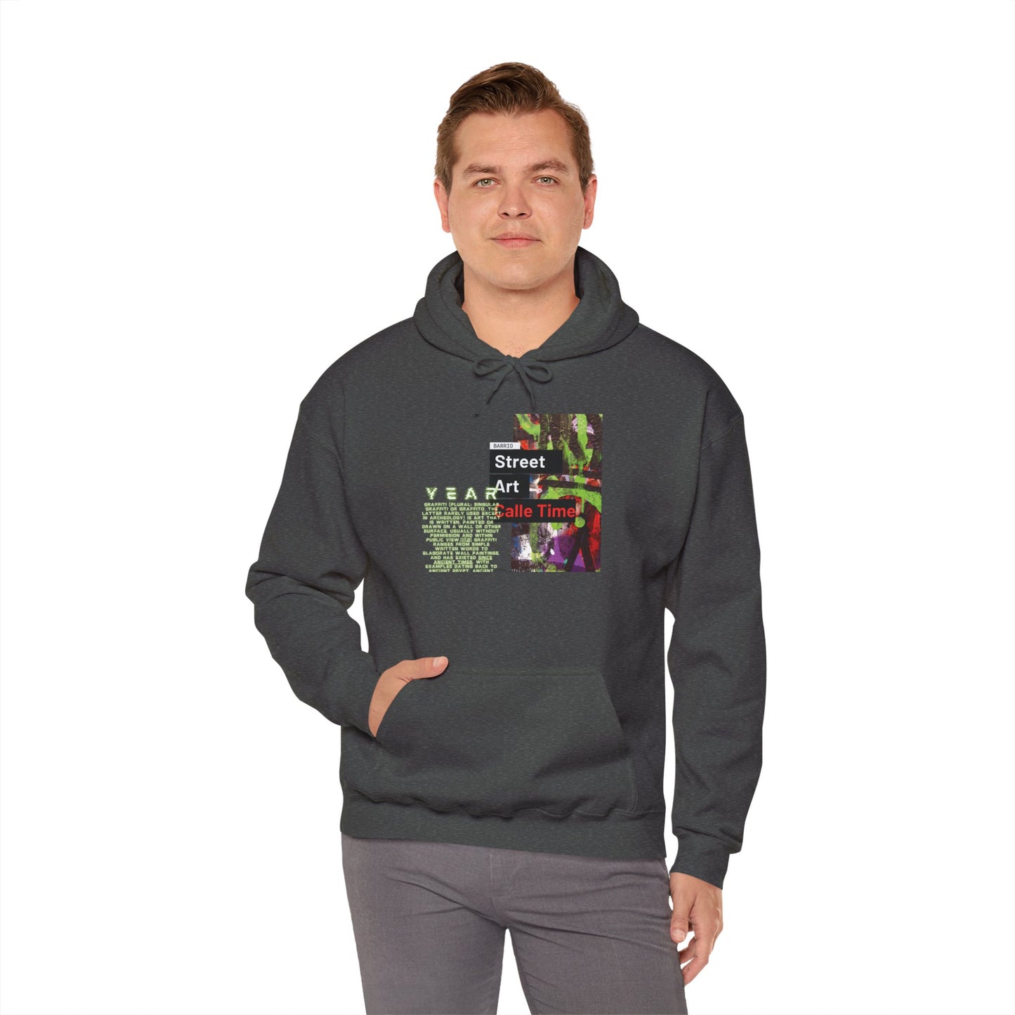 Graffiti Art Men's Hoodie Sweatshirt