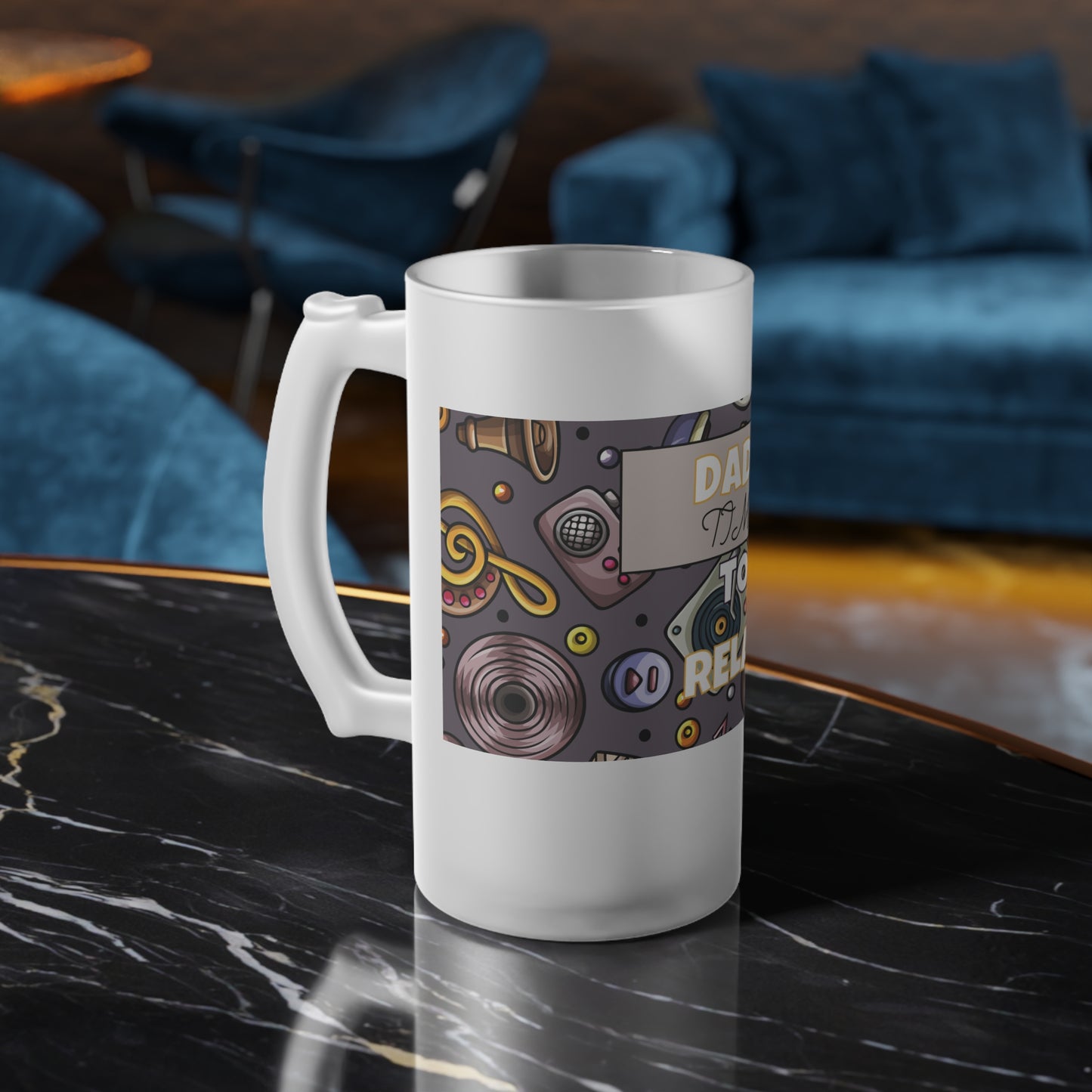 Frosted Glass Mug