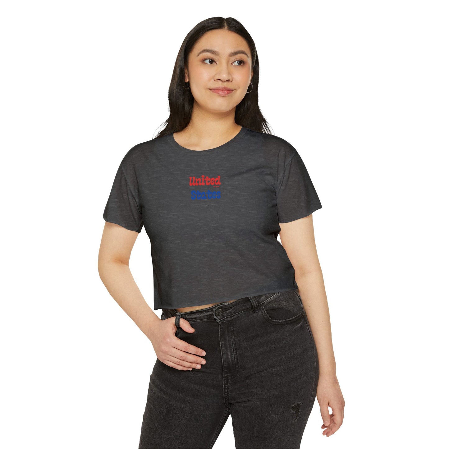 United States Crop Top T-shirt