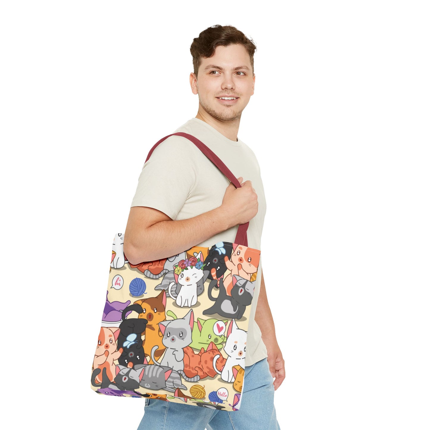 Tote Bag I love Cats