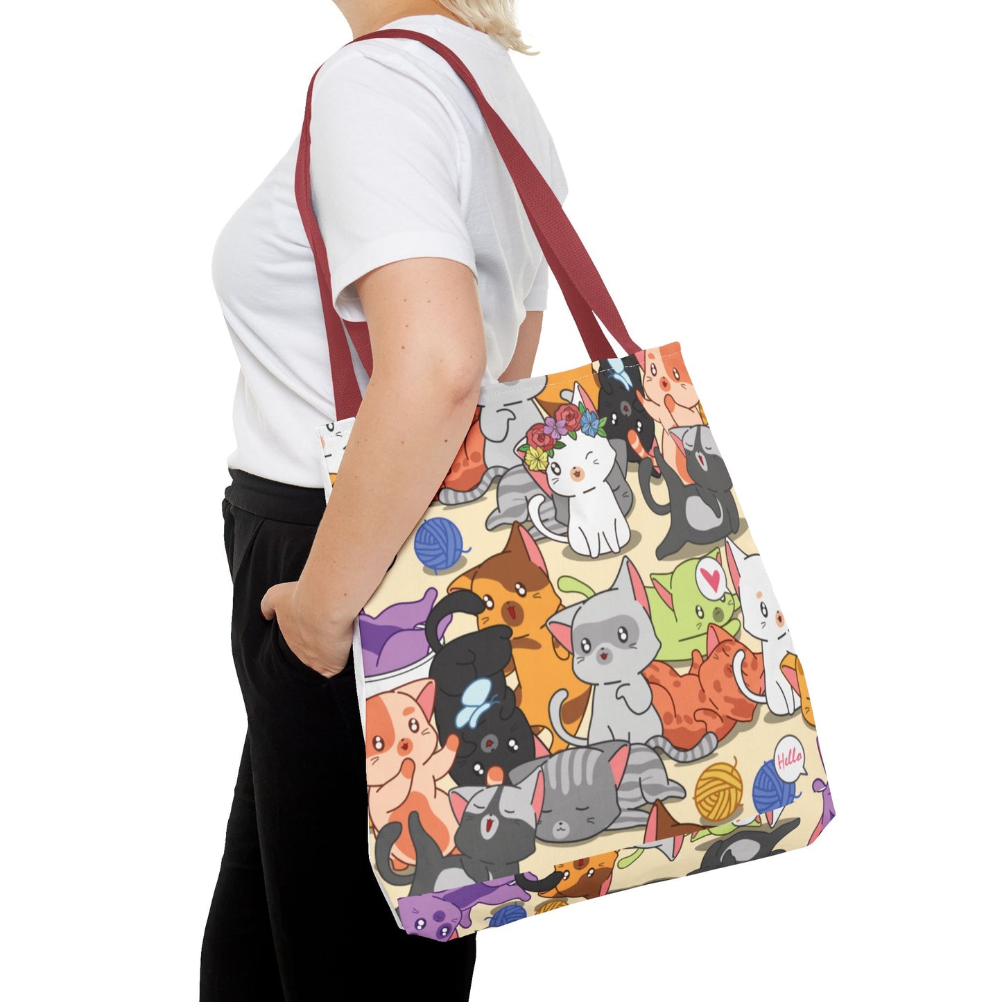 Tote Bag I love Cats