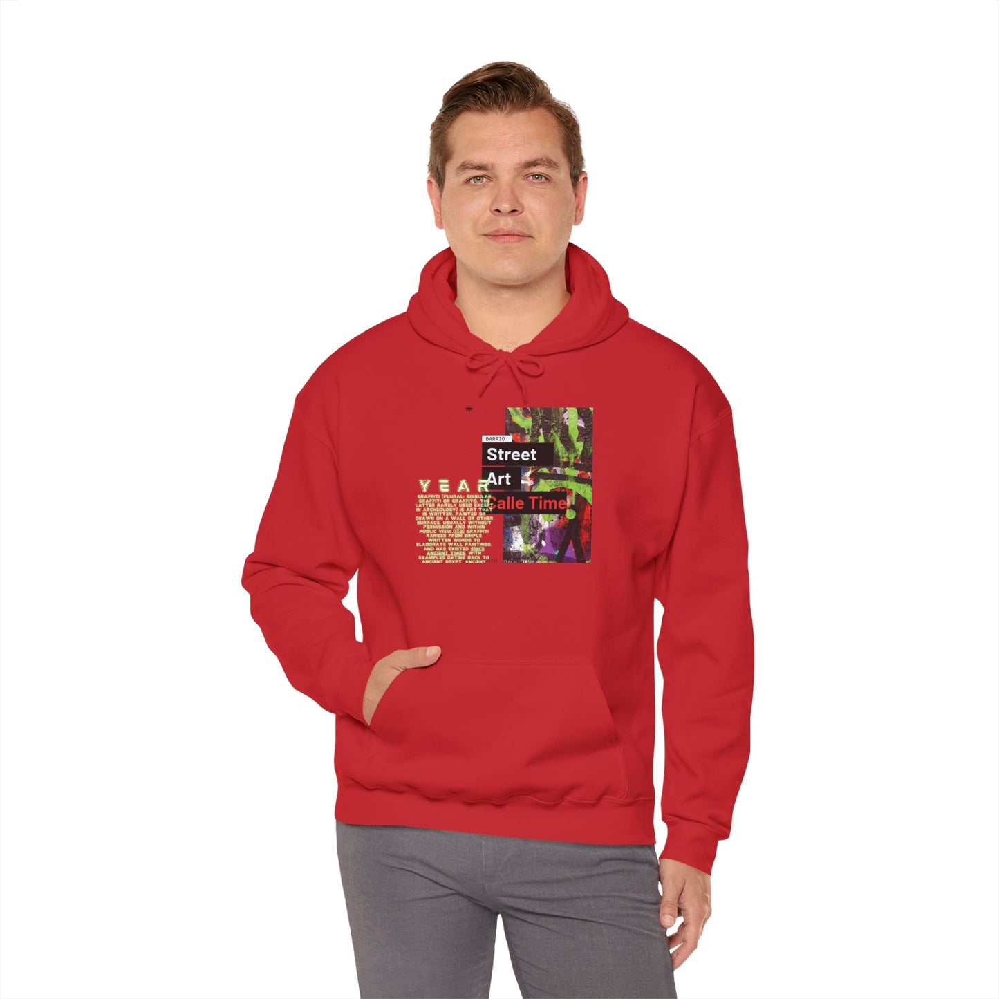 Graffiti Art Men's Hoodie Sweatshirt