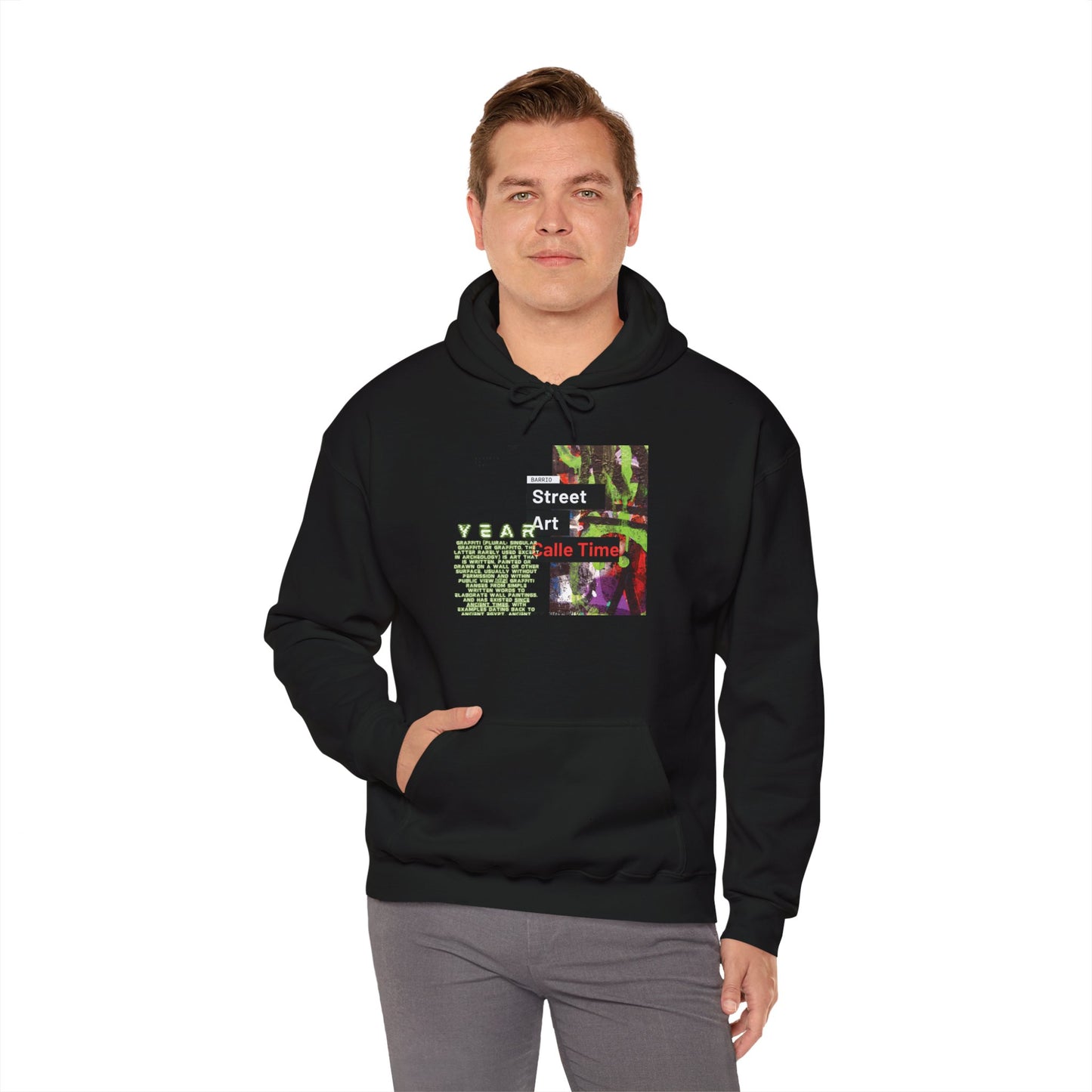 Graffiti Art Men's Hoodie Sweatshirt