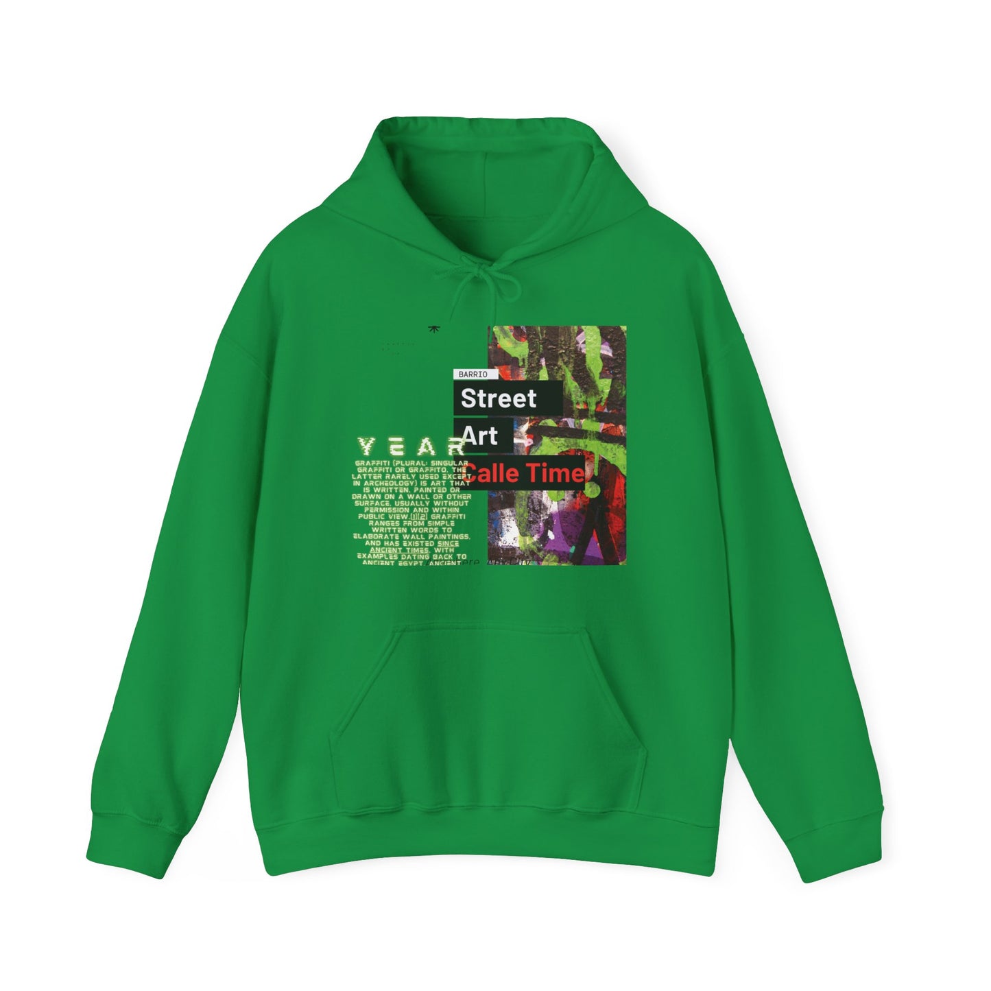 Graffiti Art Hooded Sweatshirt