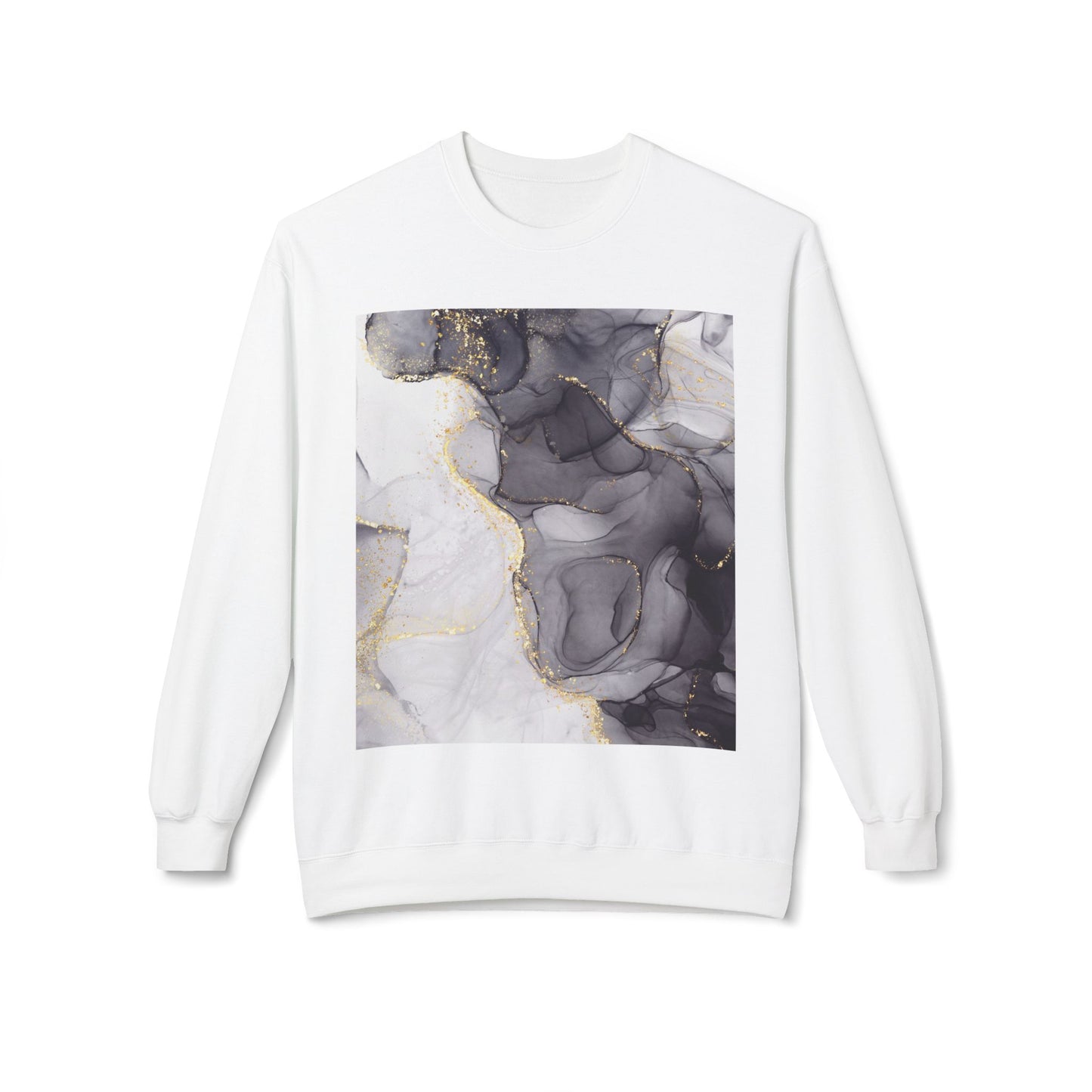 Men's Crewneck Sweatshirt Marble