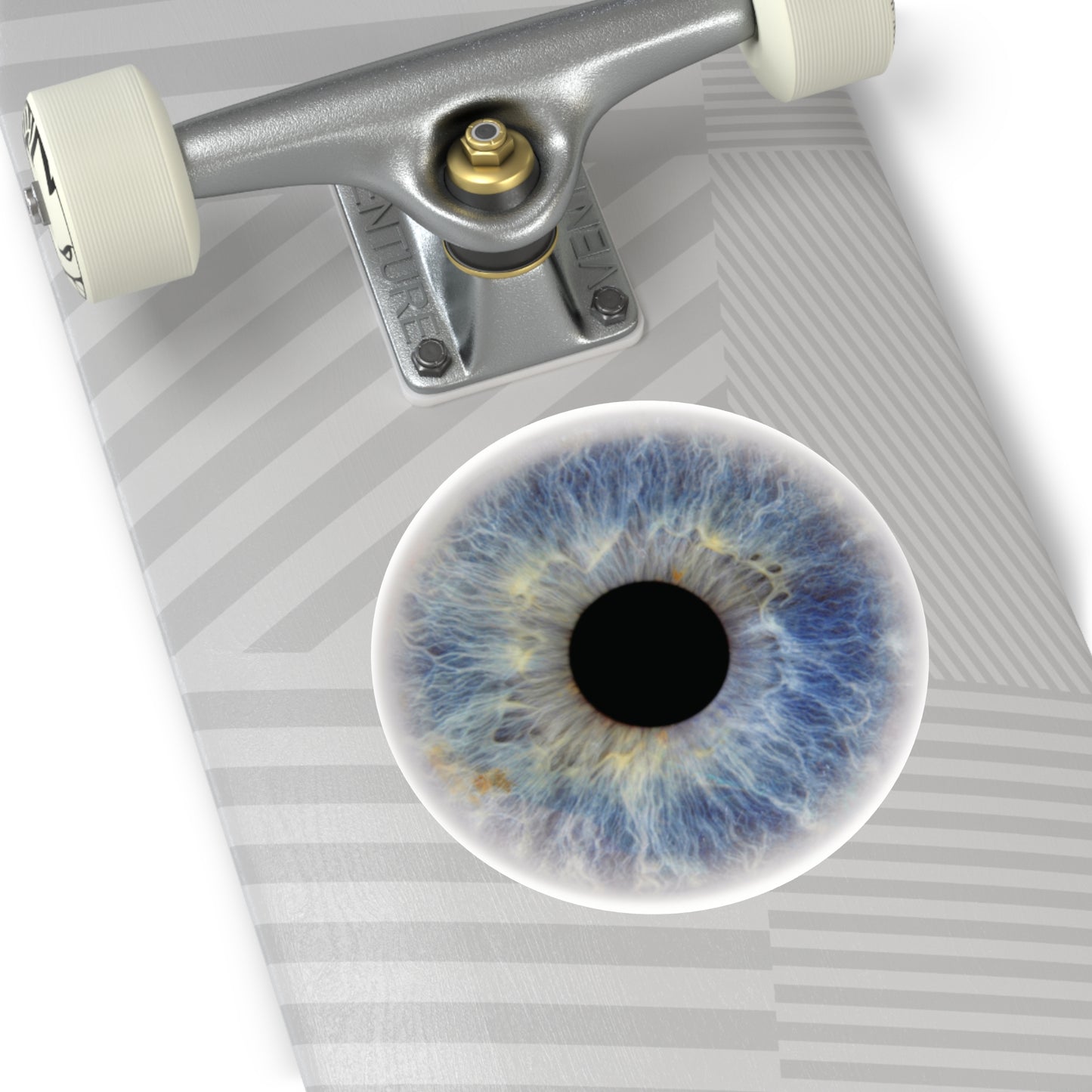 Eye Round Vinyl Stickers - Unique Art Décor