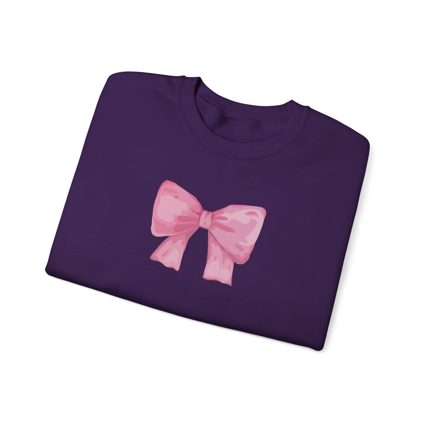 Pink Bow Women's  Sweatshirt Crewneck