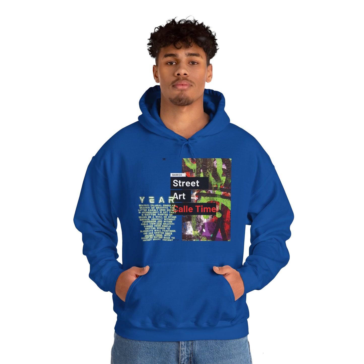 Graffiti Art Hooded Sweatshirt