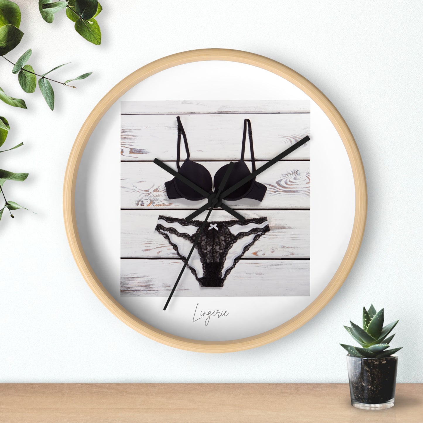 Lingerie Wall Clock