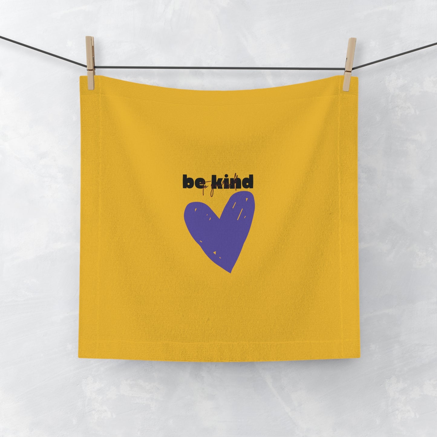 Be Kind Face Towel