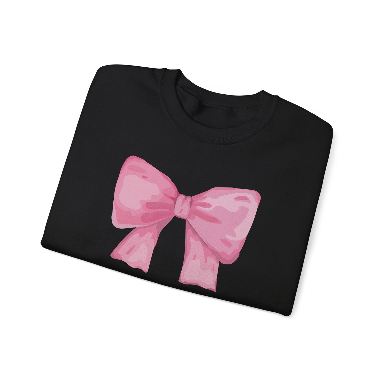 Pink Bow Women's  Sweatshirt Crewneck