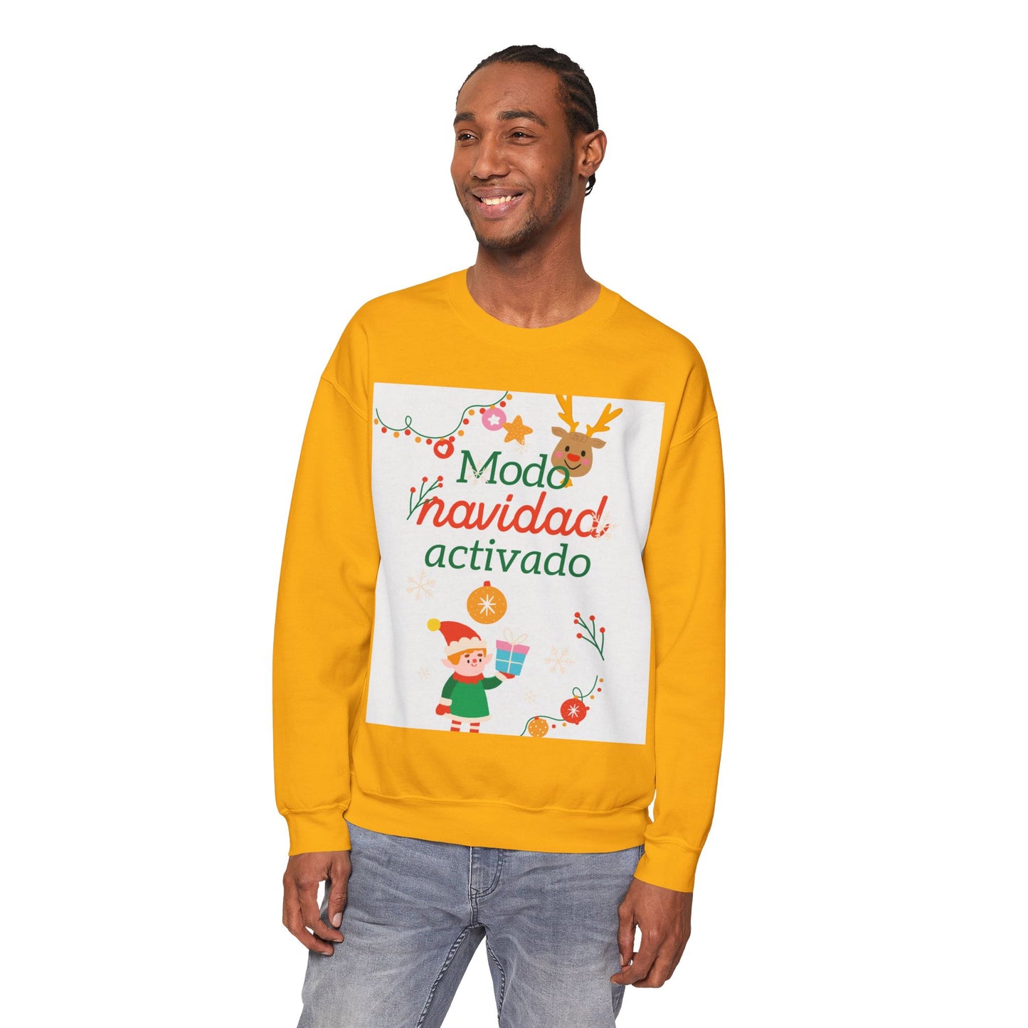 Navidad Mode Ugly Sweater Sweatshirt- Unisex