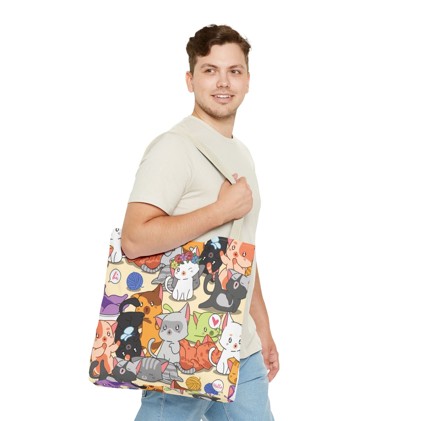 Tote Bag I love Cats