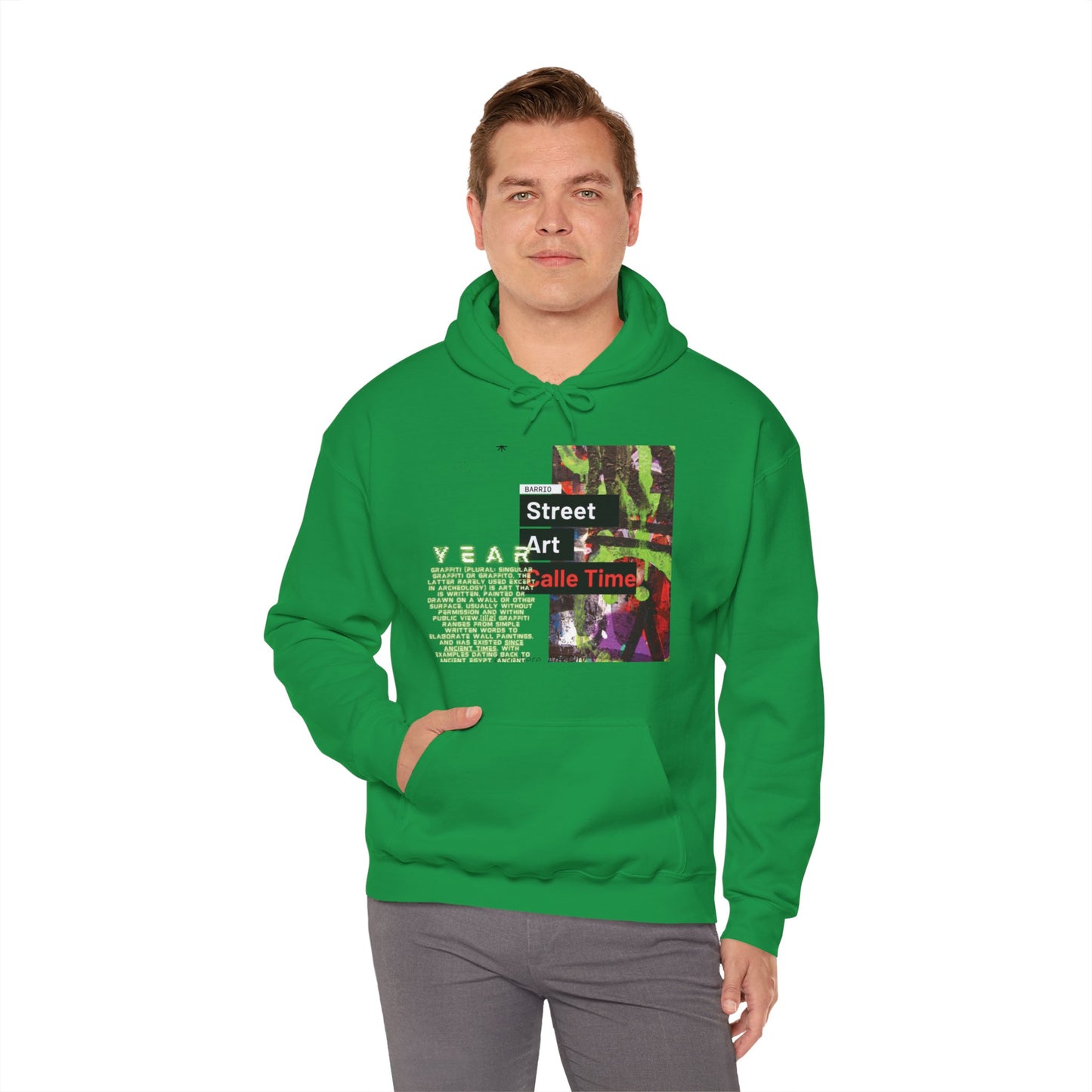 Graffiti Art Hooded Sweatshirt