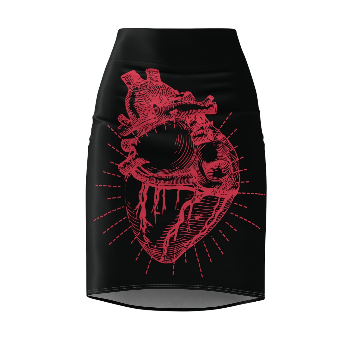 Heart Anatomy Women's Pencil Skirt