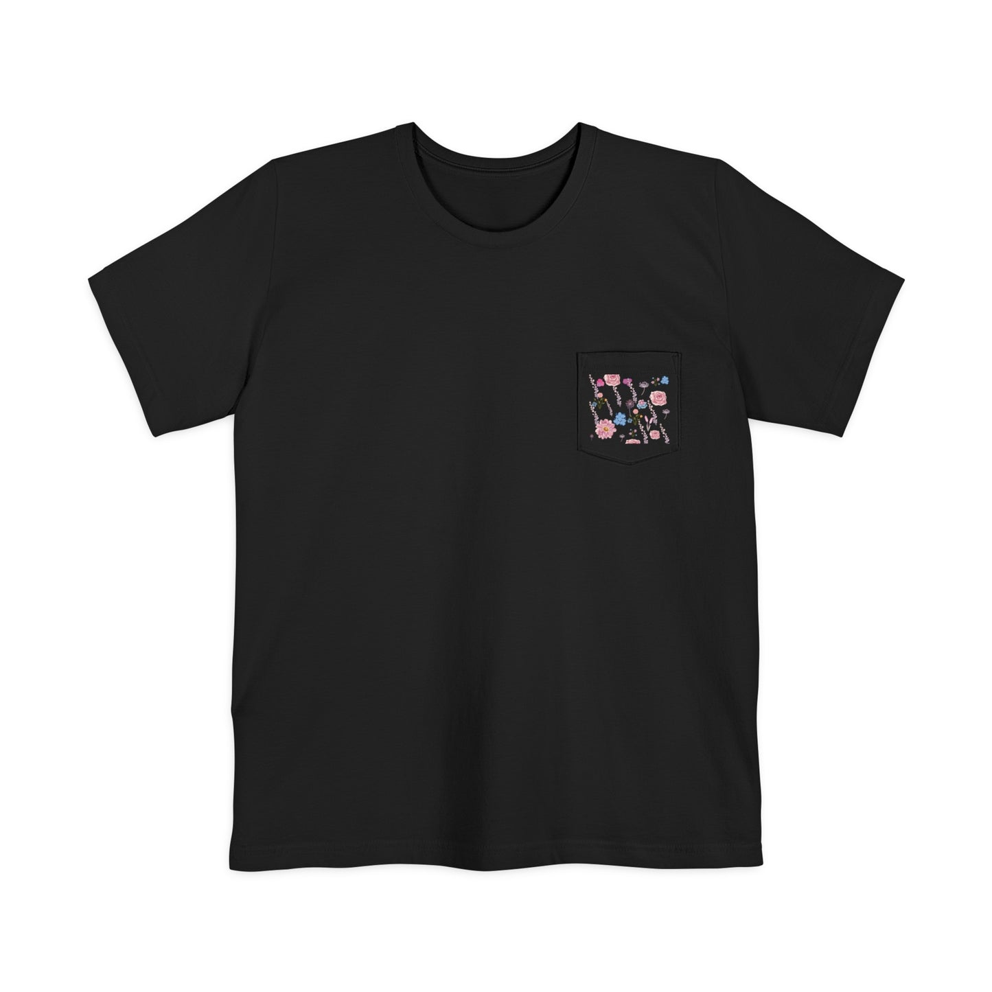 Pocket T-shirt Flowers