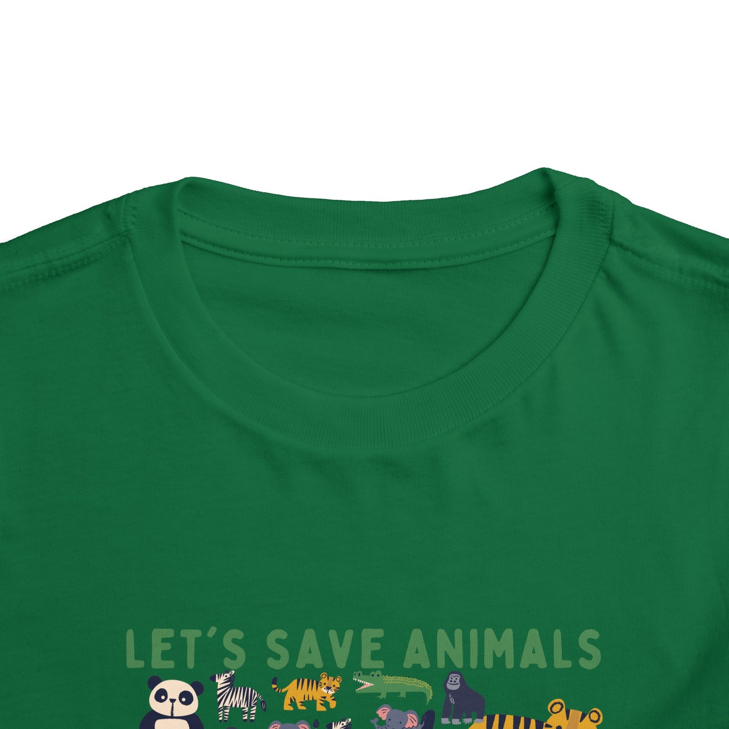 Boys Toddler Short Sleeve Tee Animals