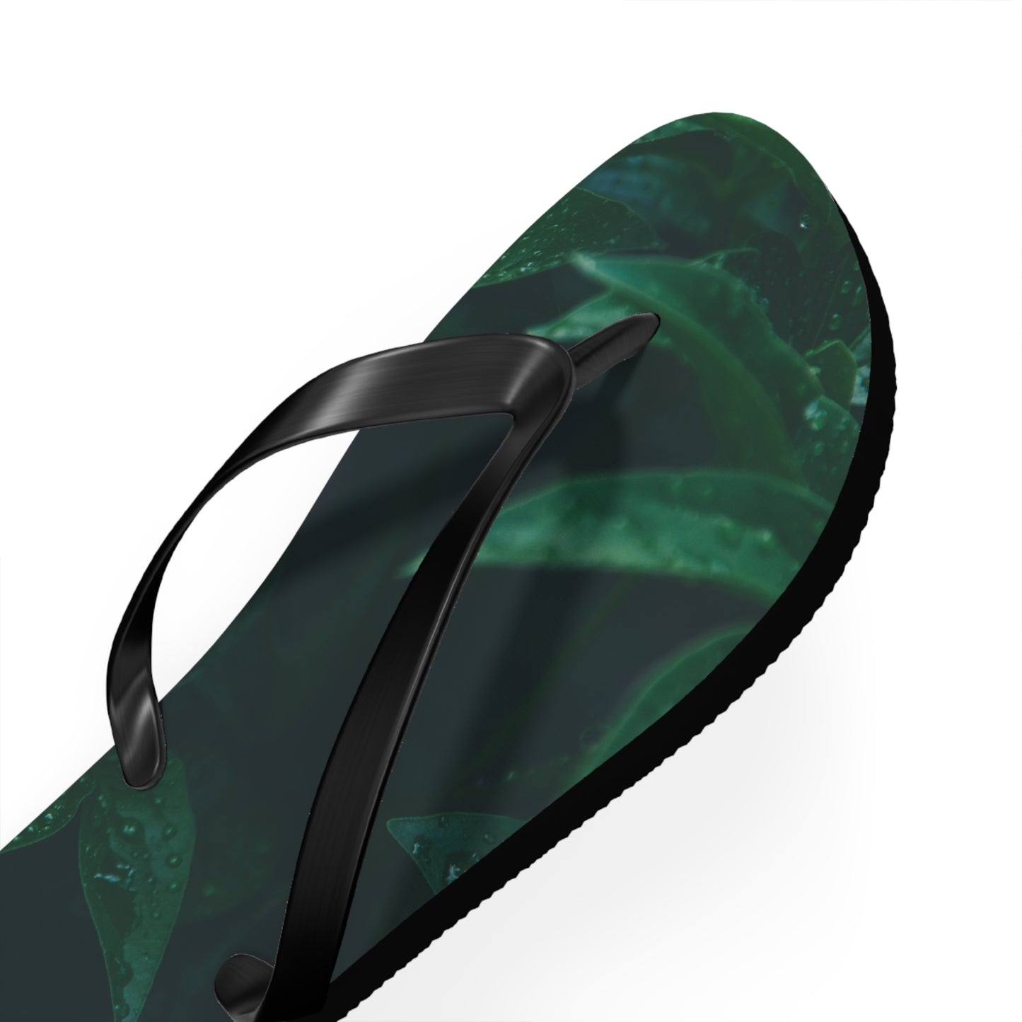 Forest Green Flip Flops