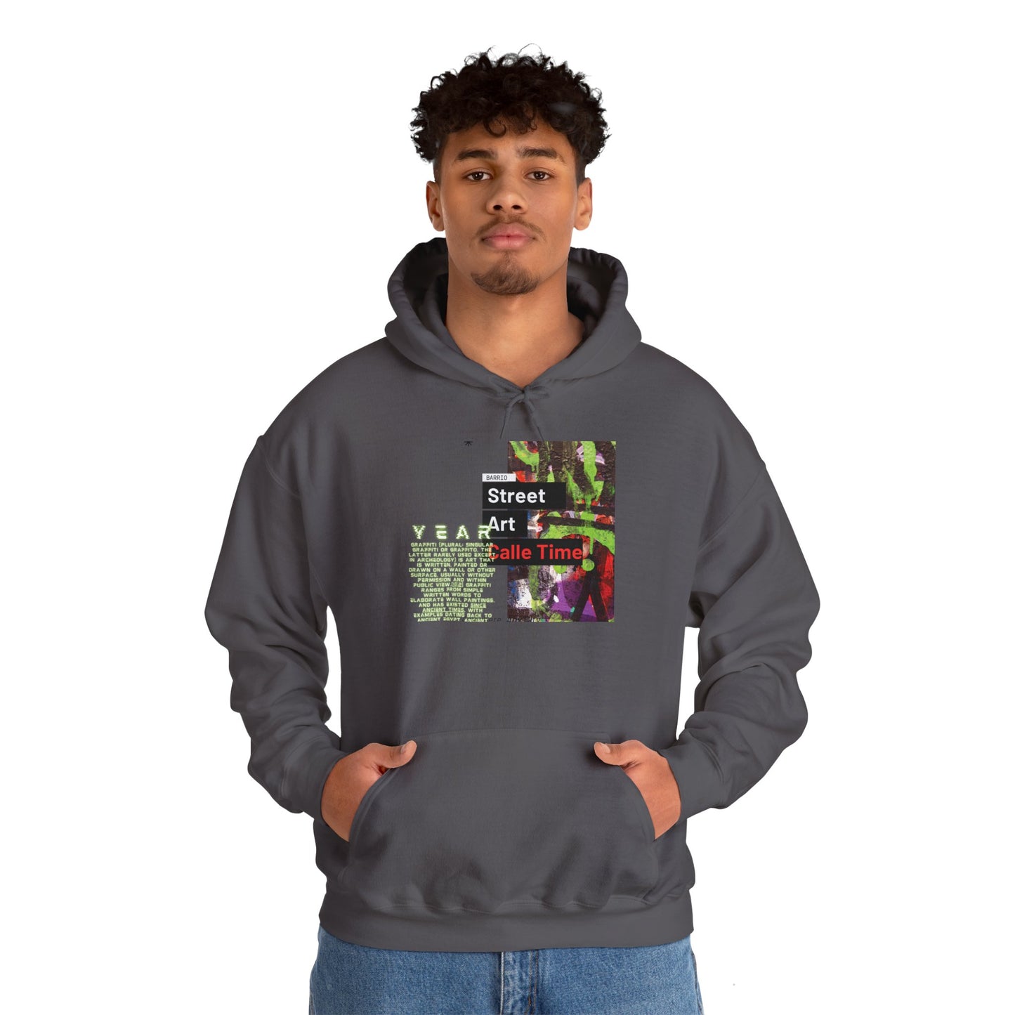 Graffiti Art Men's Hoodie Sweatshirt