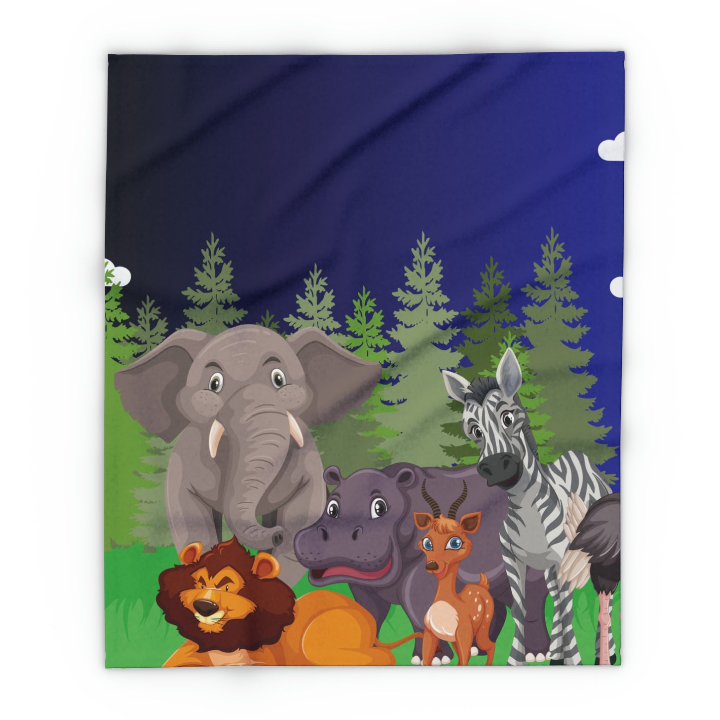 Animal Friends Arctic Fleece Blanket