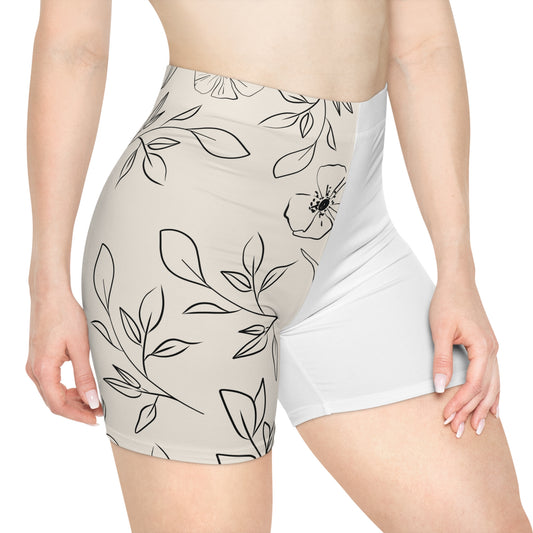 Shorts Flowers & Leaves