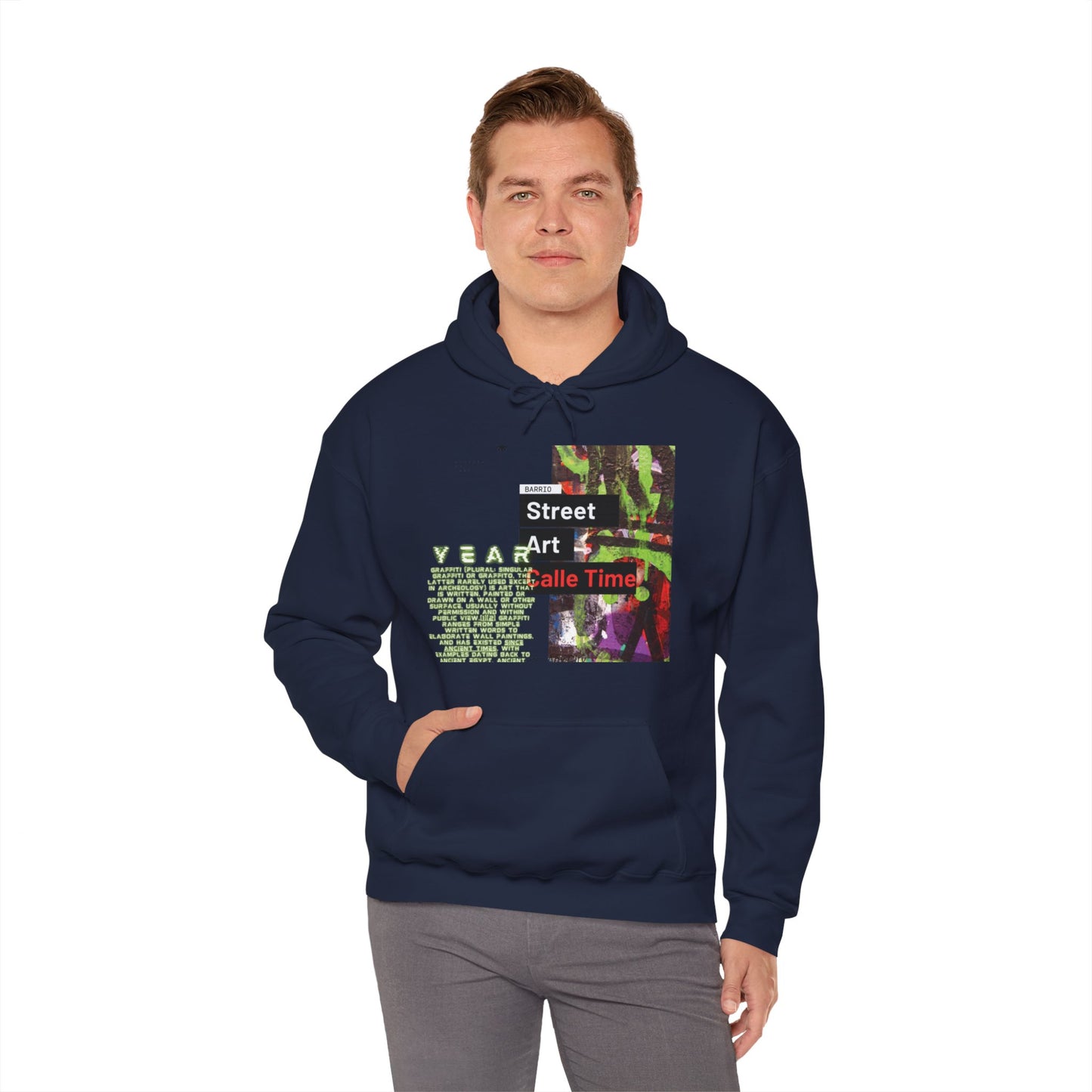 Graffiti Art Hooded Sweatshirt