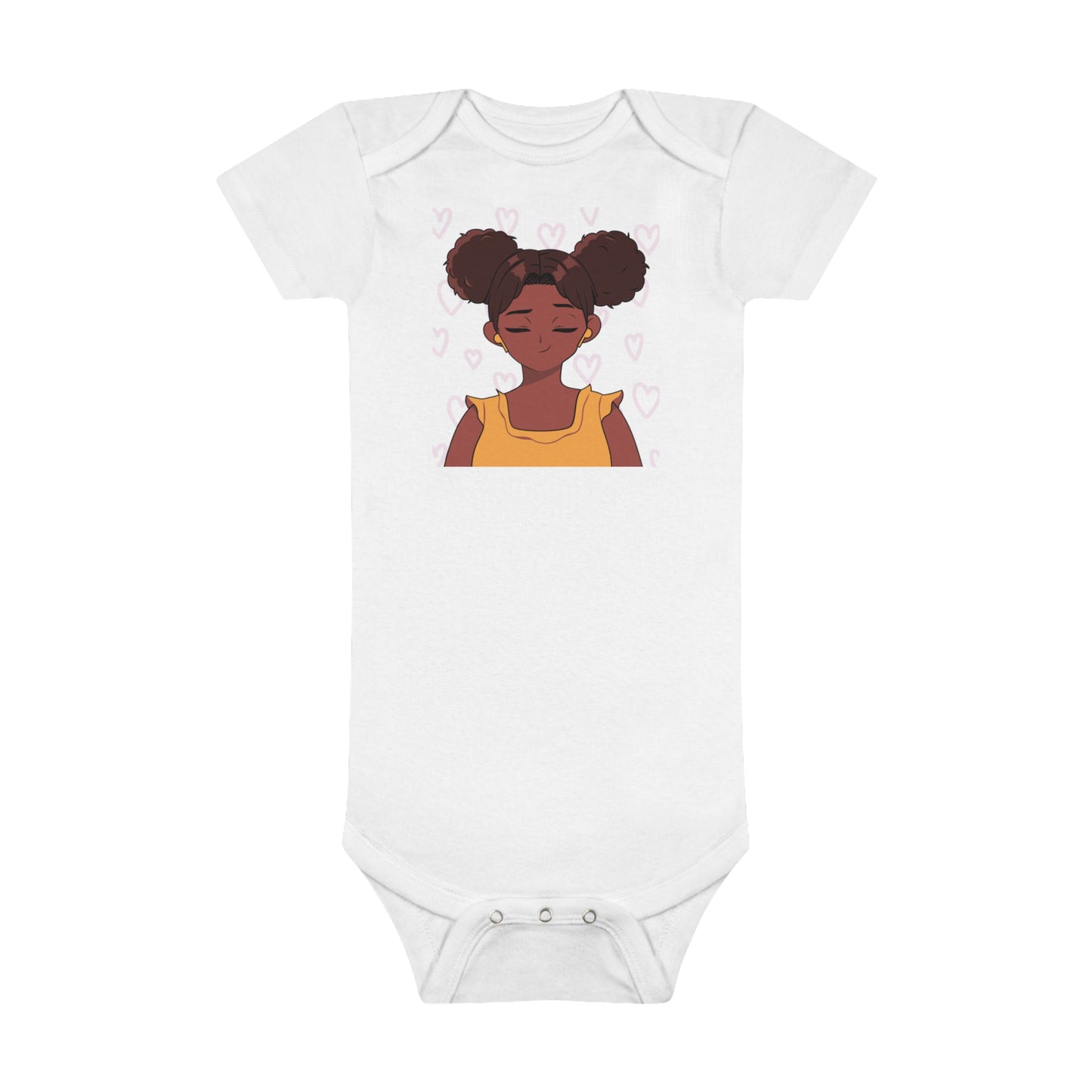 Girls Baby Short Sleeve Onesie