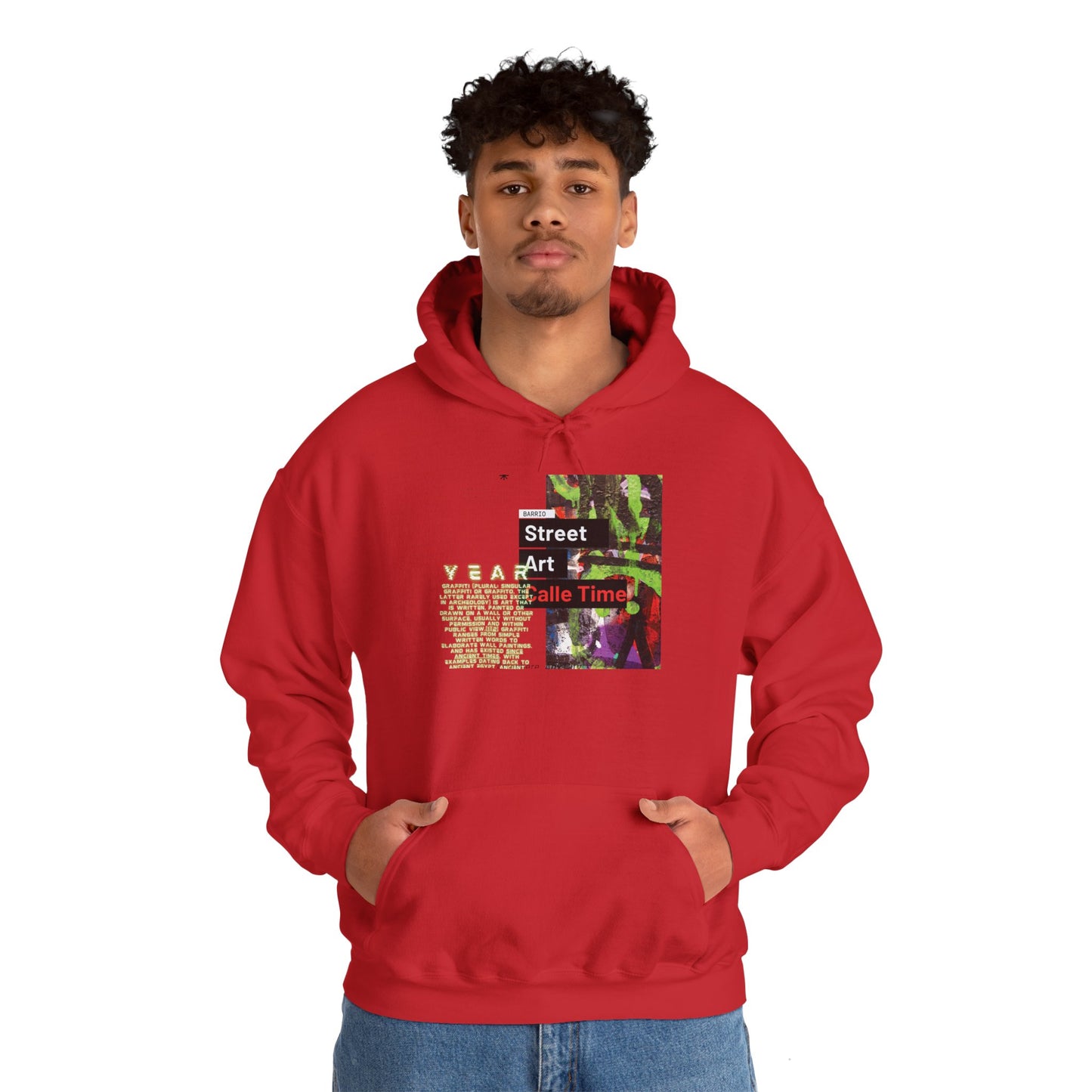 Graffiti Art Men's Hoodie Sweatshirt