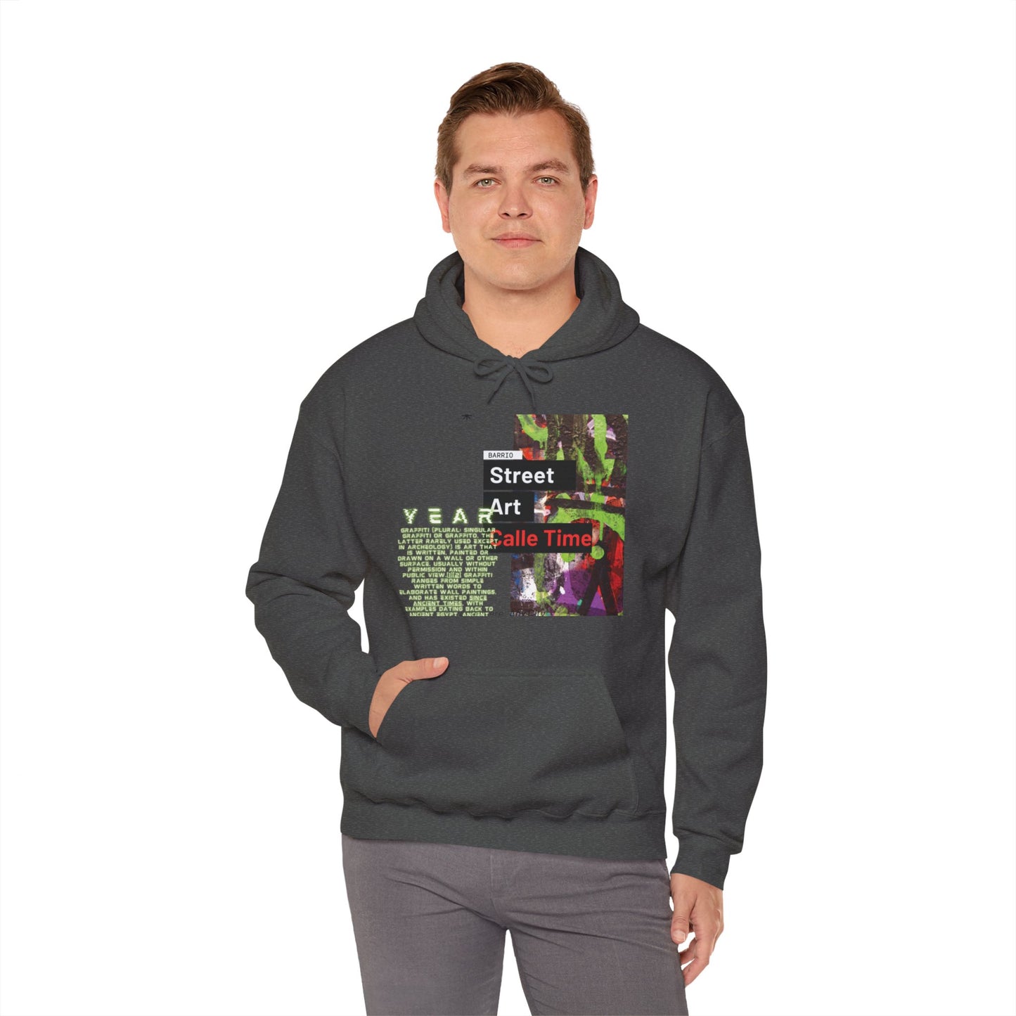 Graffiti Art Hooded Sweatshirt