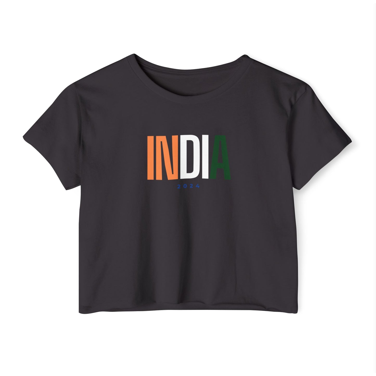 India Women's Crop Top T-shirt