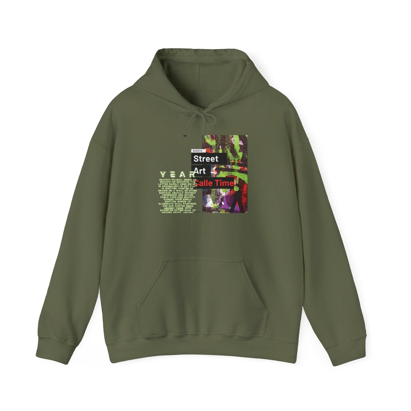 Graffiti Art Men's Hoodie Sweatshirt