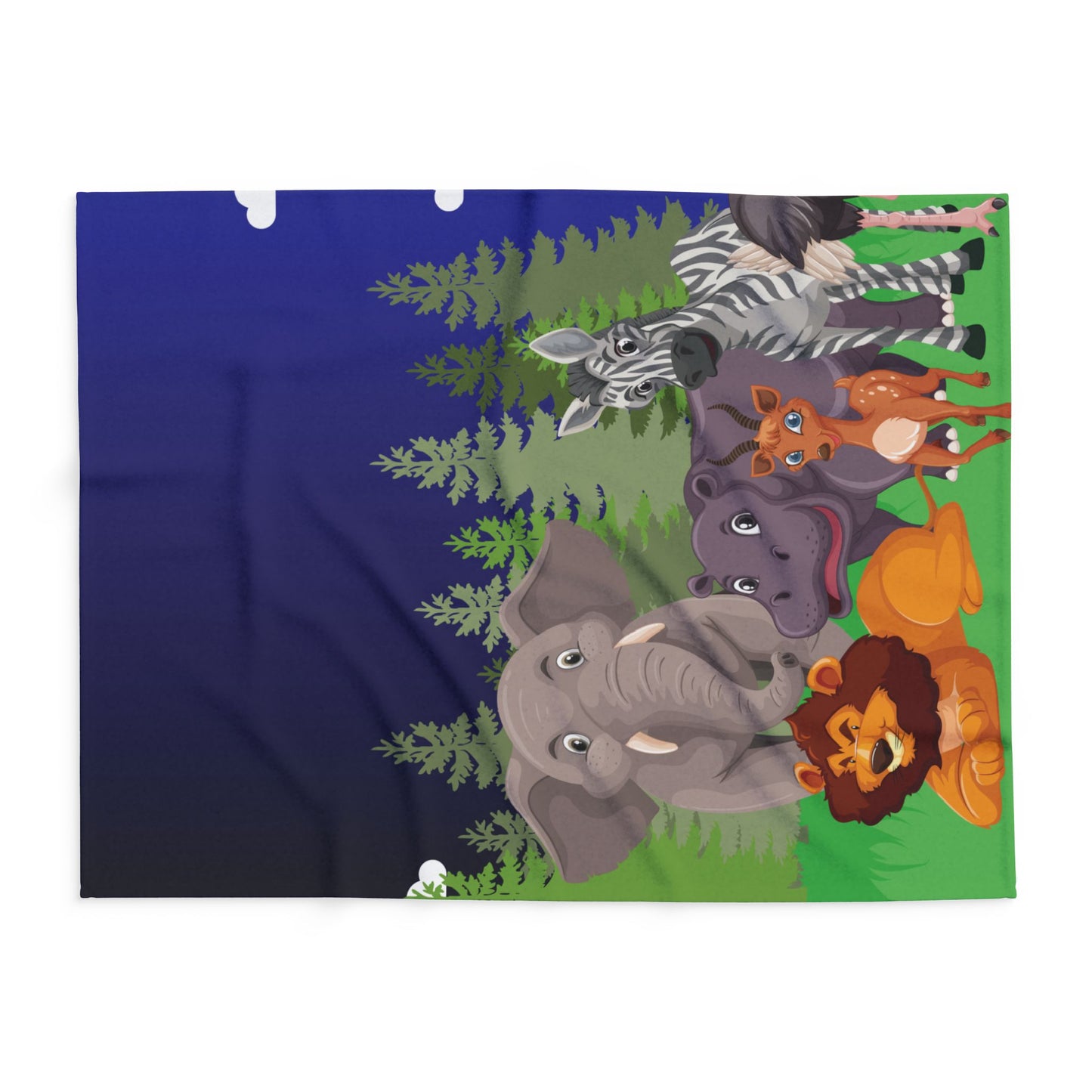 Copy of Animal Friends Arctic Fleece Blanket