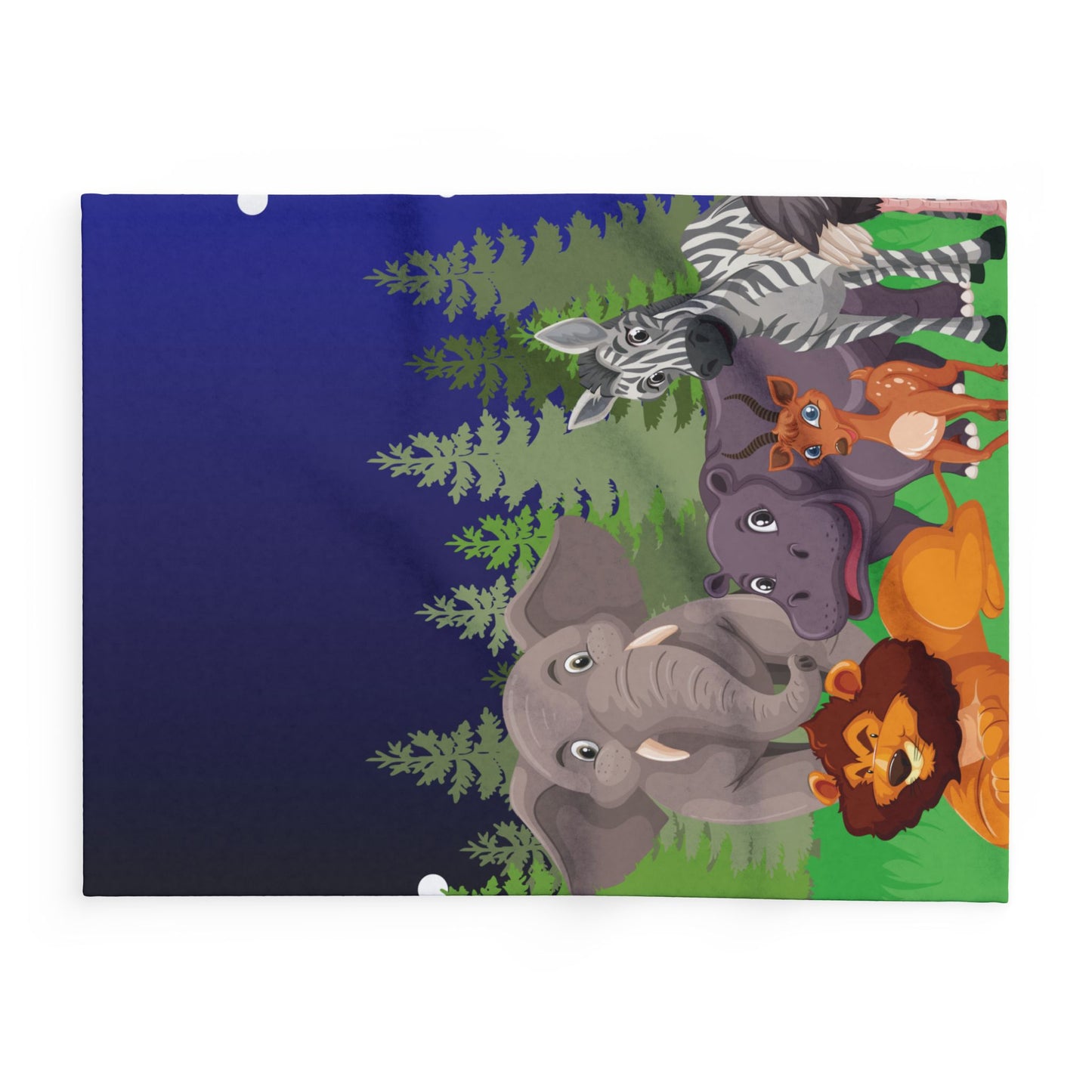 Copy of Animal Friends Arctic Fleece Blanket