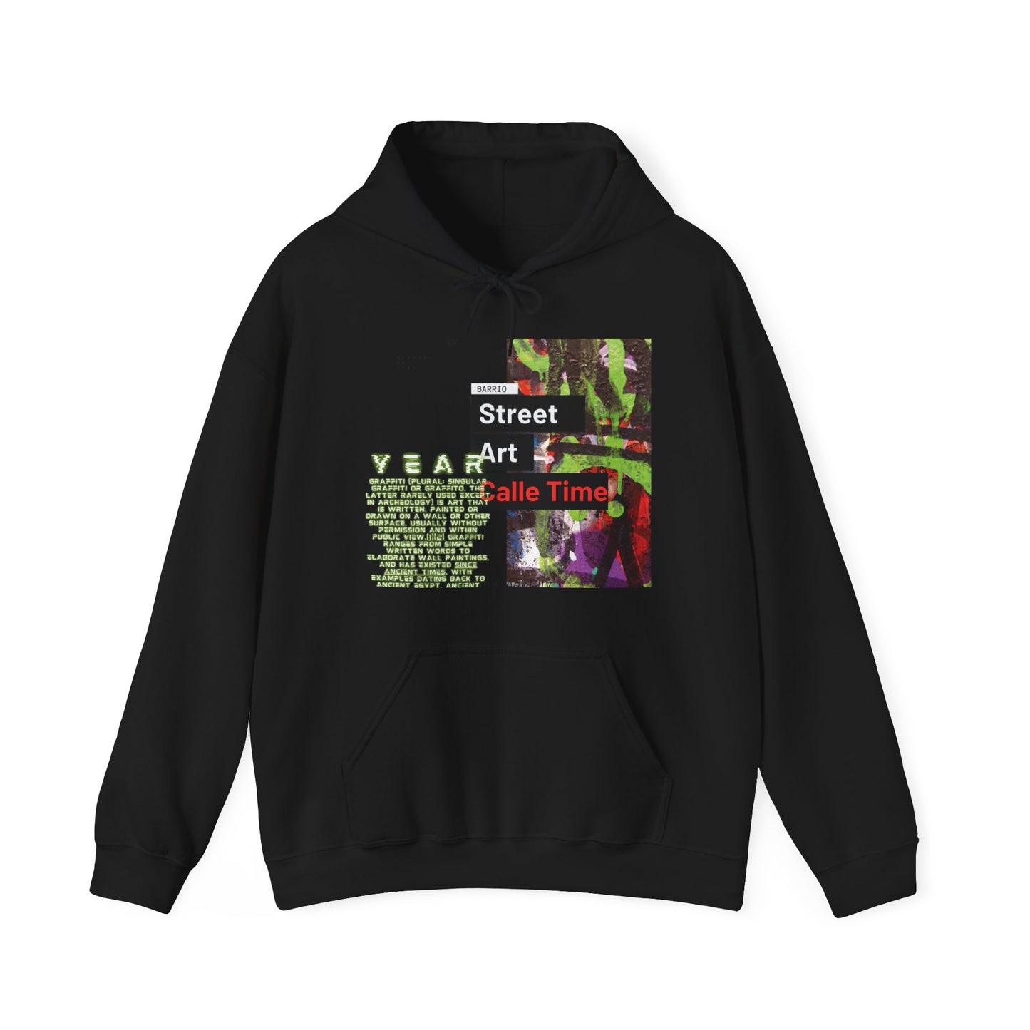 Graffiti Art Hooded Sweatshirt