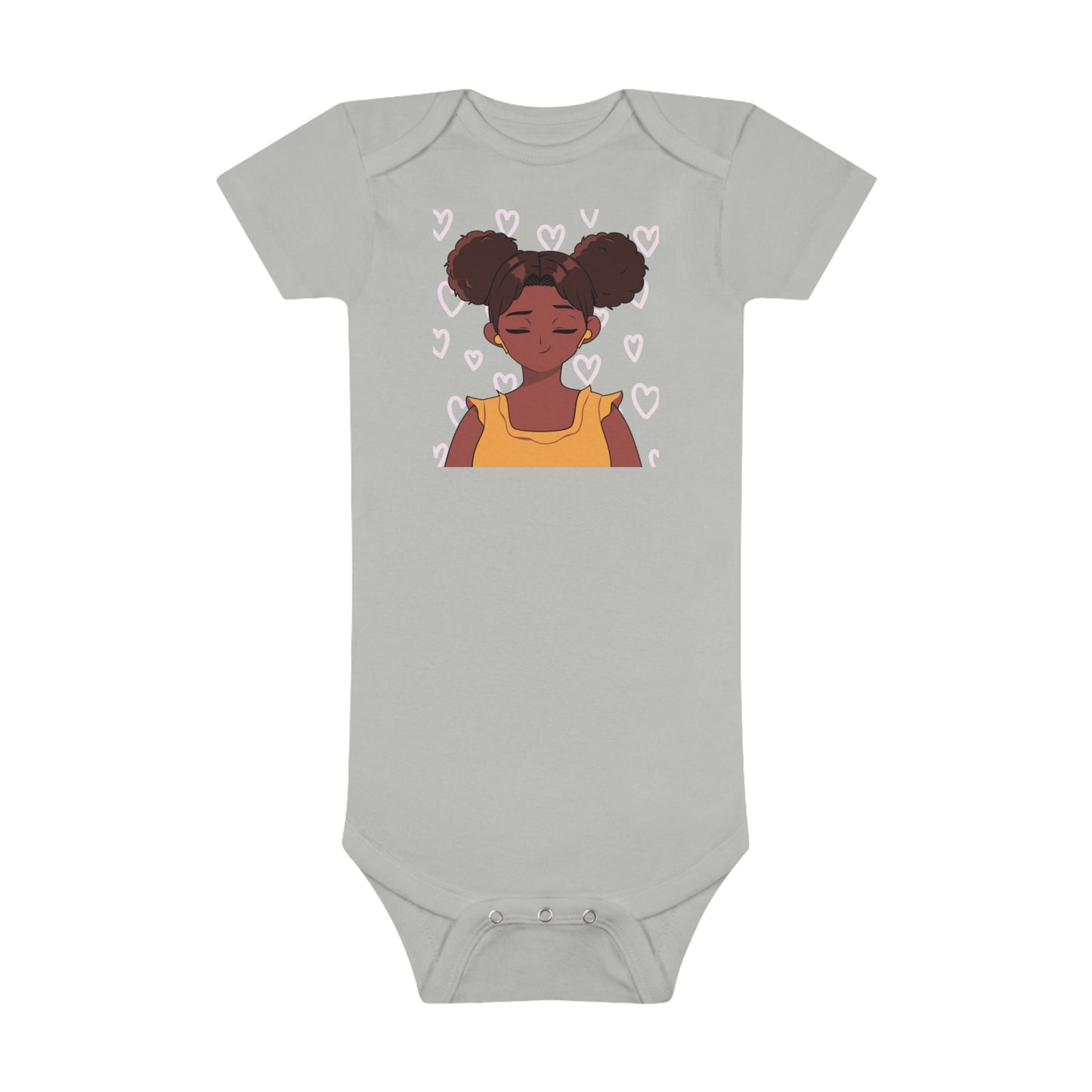 Girls Baby Short Sleeve Onesie