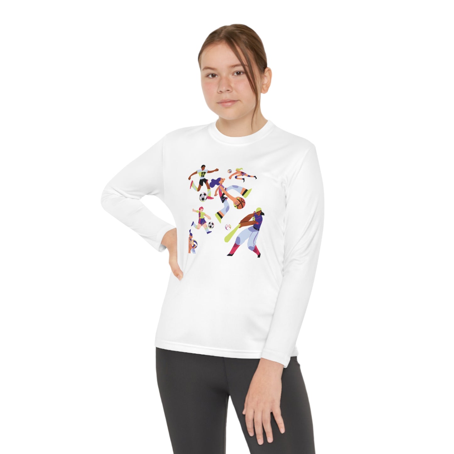 Youth Girl Long Sleeve T-shirt