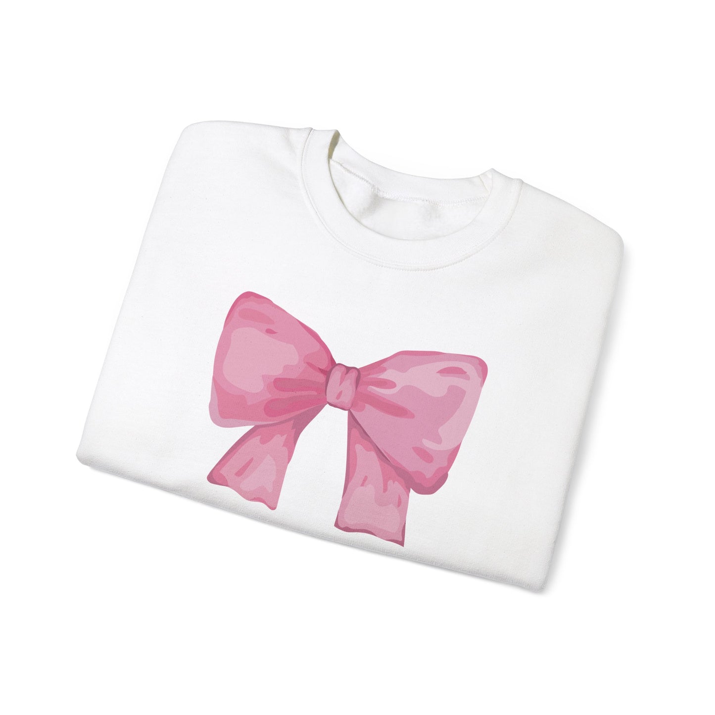 Pink Bow Women's  Sweatshirt Crewneck