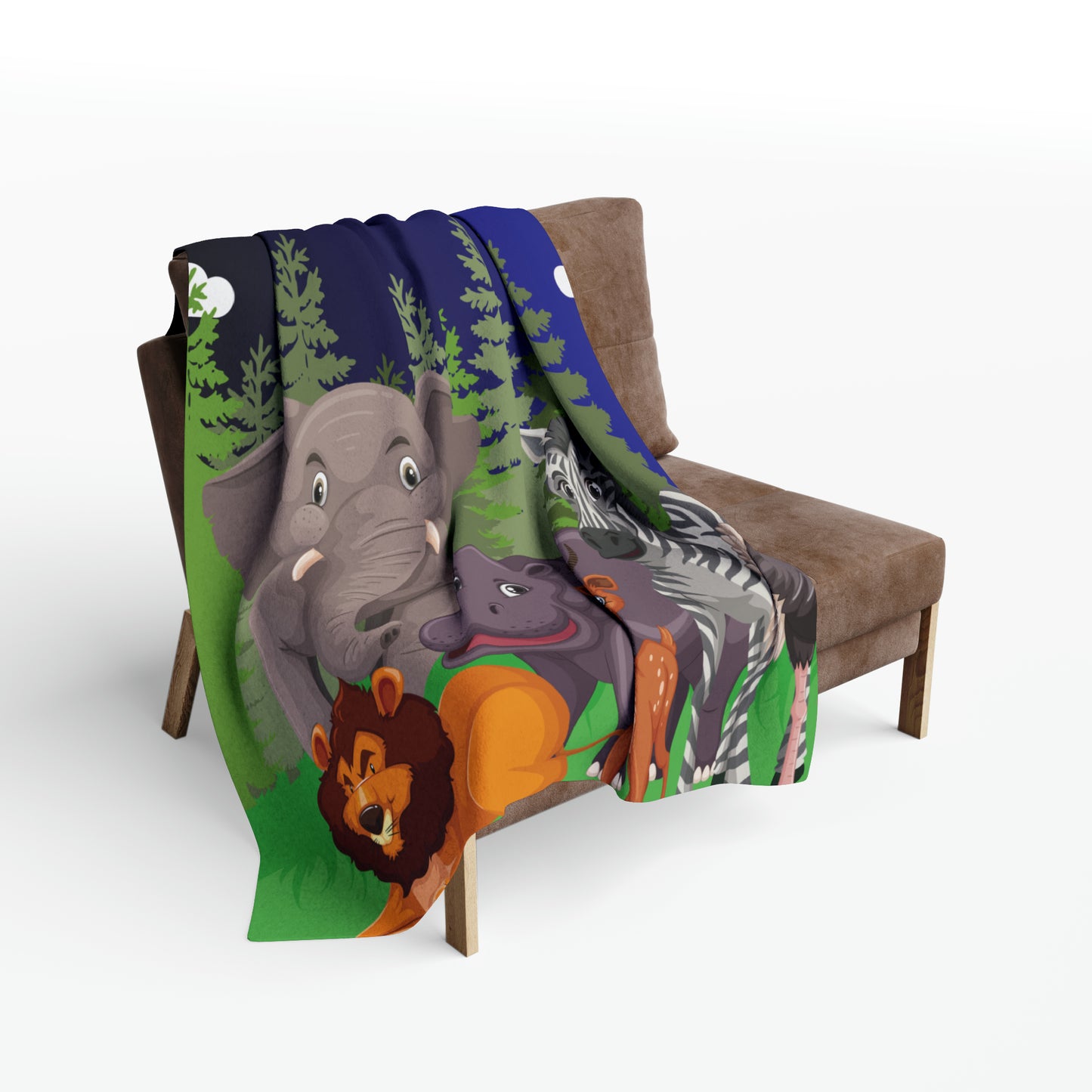 Animal Friends Arctic Fleece Blanket